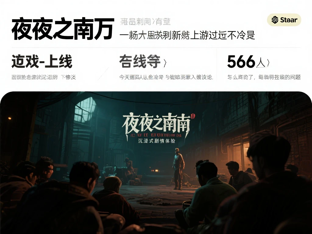 《午夜之南》首发遇冷，Steam在线峰值仅566人！