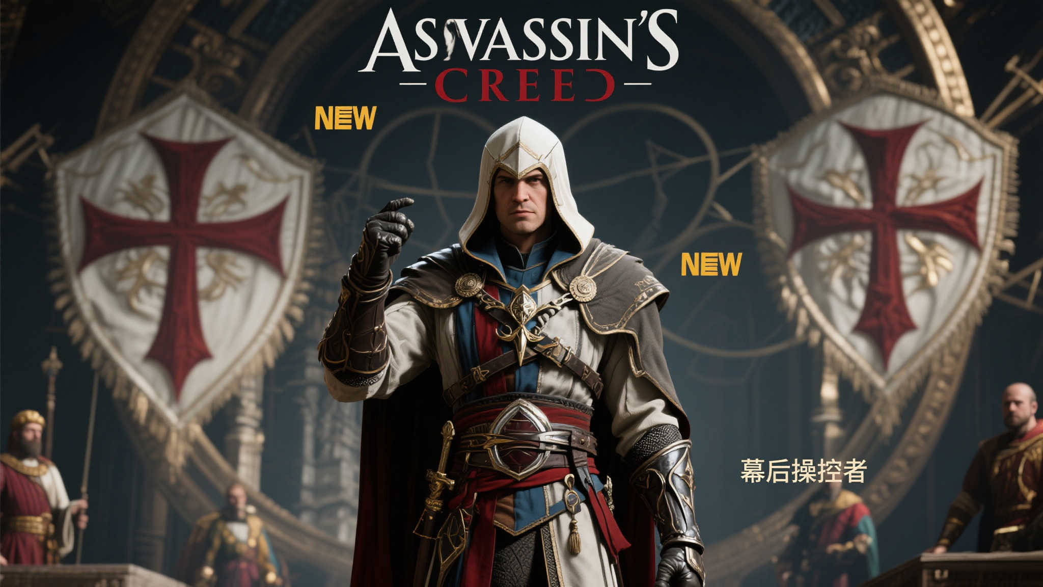 《刺客信条》调侃新教皇：难道又是“圣殿骑士”的阴谋？！