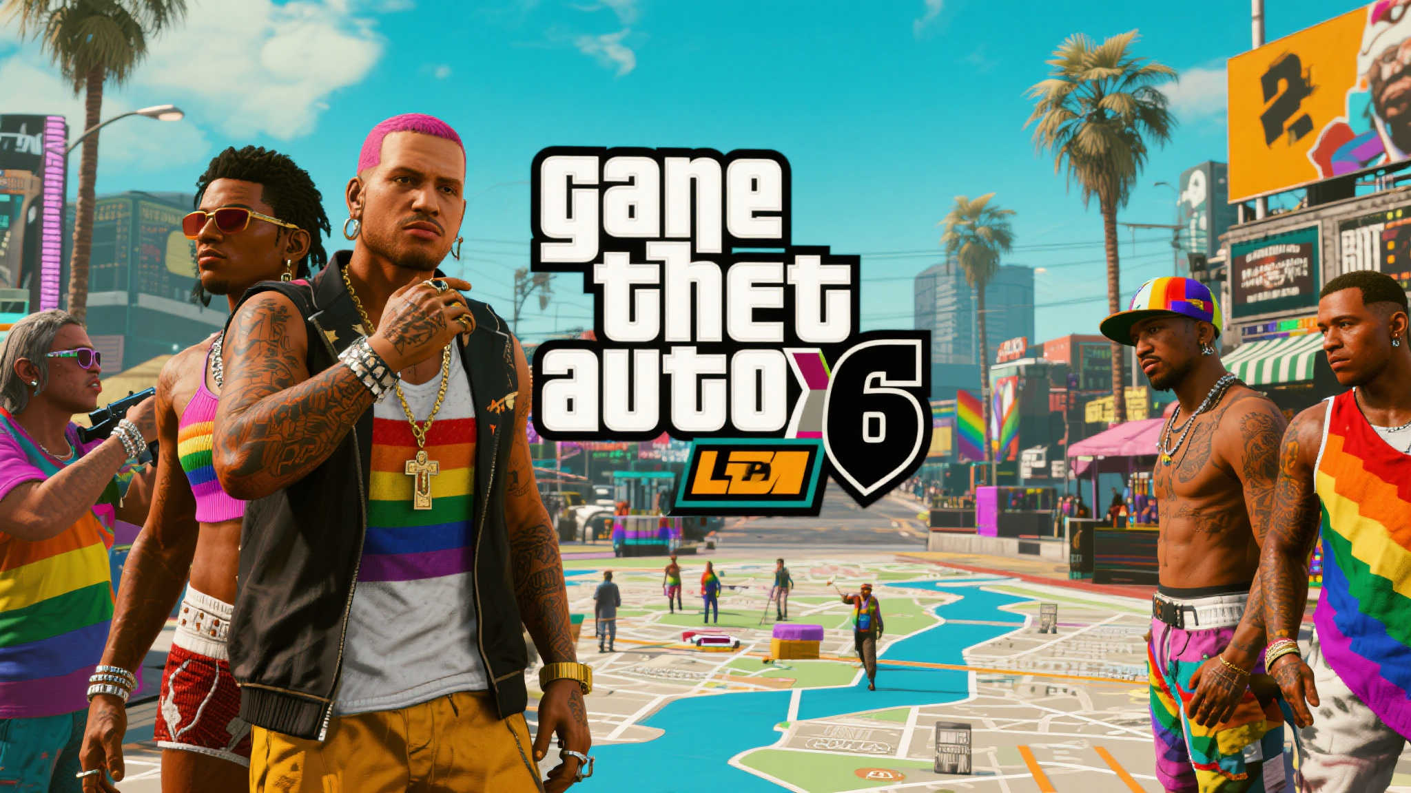 《GTA6》讽刺传统持续,LGBT营销成为新热点 《GTA6》讽刺传统持续,LGBT营销成为新热点