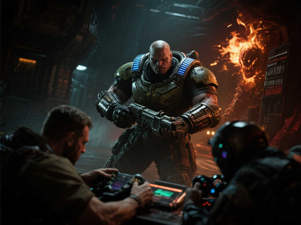 中世纪魔鬼狂潮！《毁灭战士》新作暴力艺术掀热议