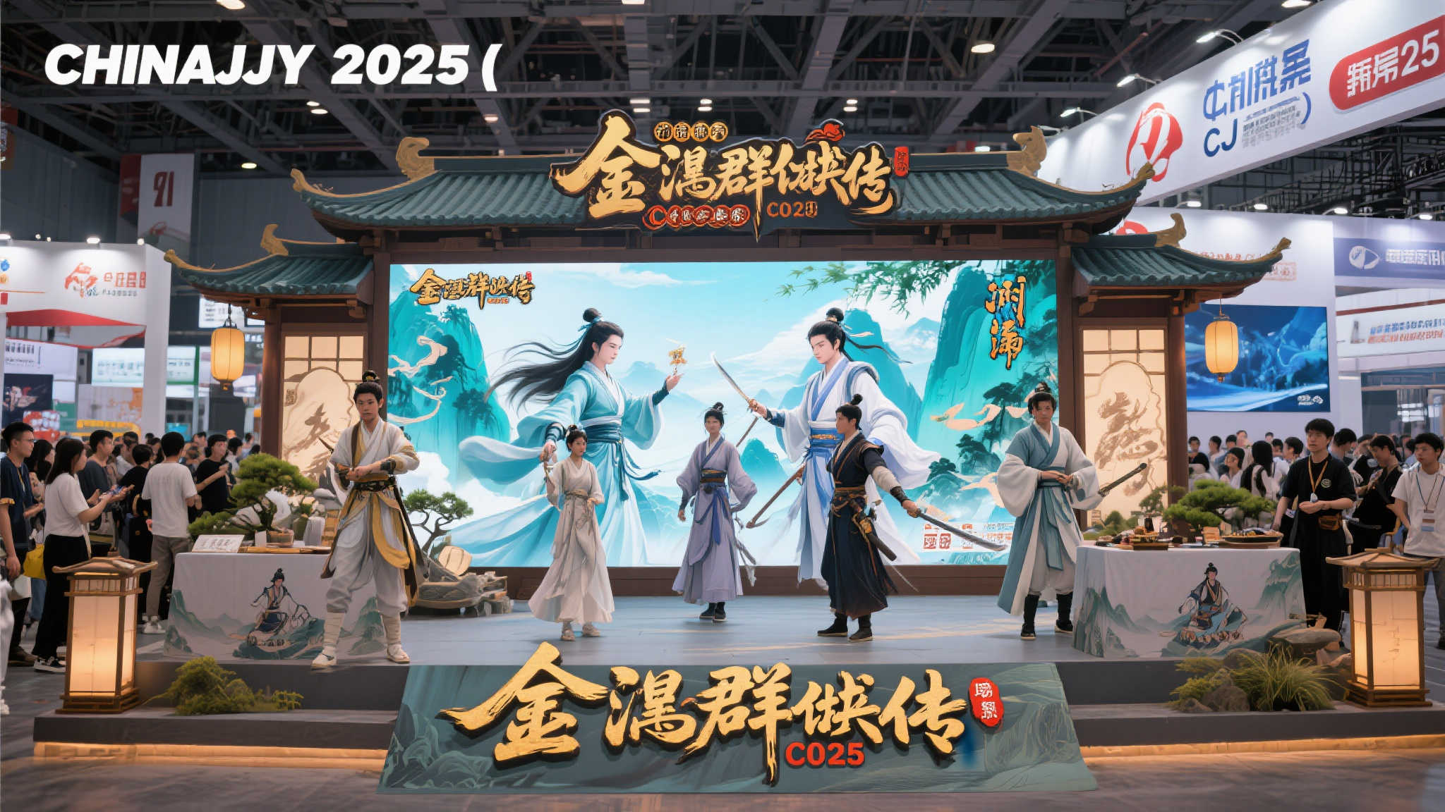《金庸群侠传》亮相CJ2025!揭秘最新动态与独家周边福利 《金庸群侠传》亮相CJ2025!揭秘最新动态与独家周边福利